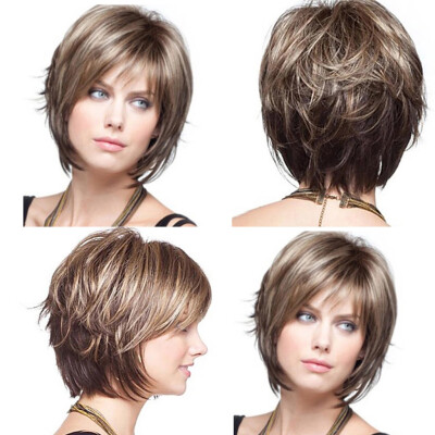 

〖Follure〗Fashion Womens Sexy Full Wig Short Wig Full Cover Bang Wig Styling Cool Wig