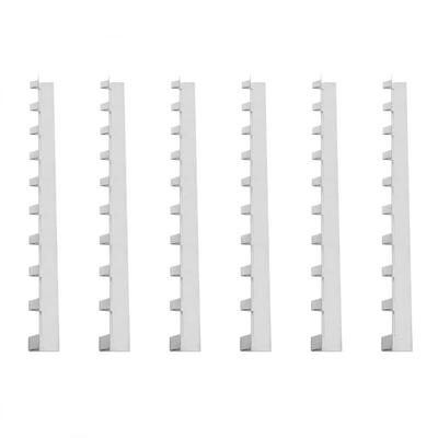 

Greensen 6Pcs Durable Metal Beehive Frame Strips Spacers Beekeeper Beekeeping Tool Equipment