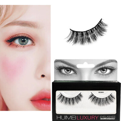 

〖Follure〗1Pair Luxury 3D False Lashes Fluffy Strip Eyelashes Long Natural Party