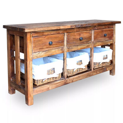 

Sideboard Solid Reclaimed Wood 394"x118"x197"