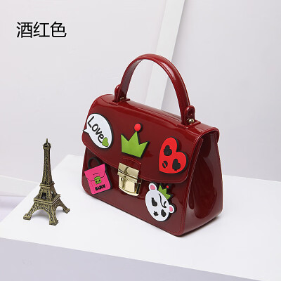 

Flap Summer Shoulder Bags Sweet Jelly Cartoon Women Cute High Quality Handbags Famous Brand Small 2019 Crossbody Messenger Bags