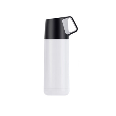 

Siaonvr Sports Water Bottle Cool Handle Stainless Steel Cup Insulated Mug Vacuum School