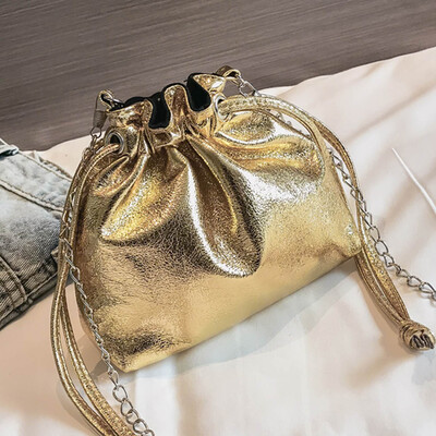 

Tailored Womens Fashion Wild Diagonal Bag Shoulder Bag Bucket Bag Bundle Pocket