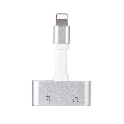 

2 in 1 Cable Splitter 8 Pin to 8 Pin Charger Music Adapter for iPhone78X