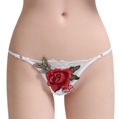 

G-string Thongs Lace Floral Sheer Applique Panties Embroidered Flower