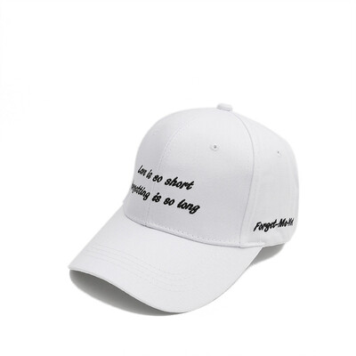 

Hat lady trend new summer duck cap Korean version of students out of the sun outdoor fashion letter baseball cap