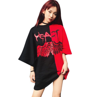 

Printed Woman Basic T-shirt Punk Hiphop Style Sexy Funny T Shirts Woman Street Tops