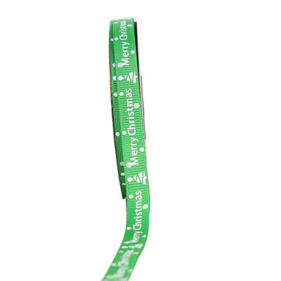 

22m Merry Christmas Letters Gift Packing Satin Ribbon Xmas Party DIY Supplies