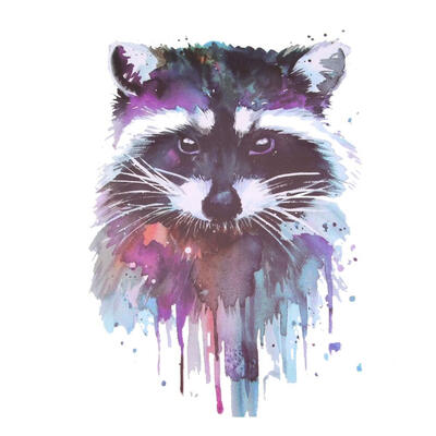 

Colorful Fox Heat Iron-on Transfer Stickers DIY Clothes Patches Decoration