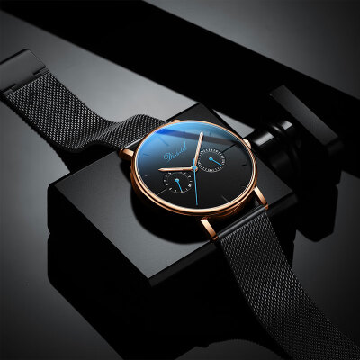 

The wormhole concept fully automatic watch male student trend Korean version of ultra thin waterproof mechanical mens watches new