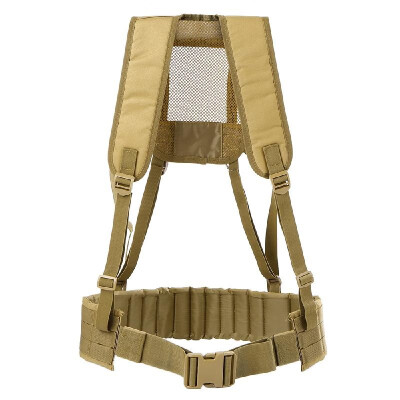 

H-harness Multicam Gear Suspenders Vest Belt Condor Belt Combination Molle Hunting Training Battle Rig Vest Padded Waist Belt