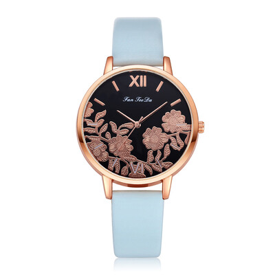 

FANTEEDA Womens Watch Fashion Flower Dial Print Watch