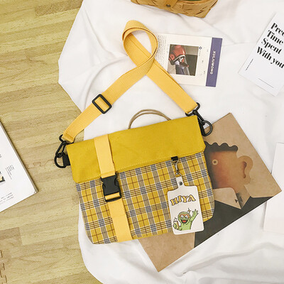 

Ancient feelings girl Messenger bag female Korean version of high school students campus Sen series wild ins super fire canvas shoulder