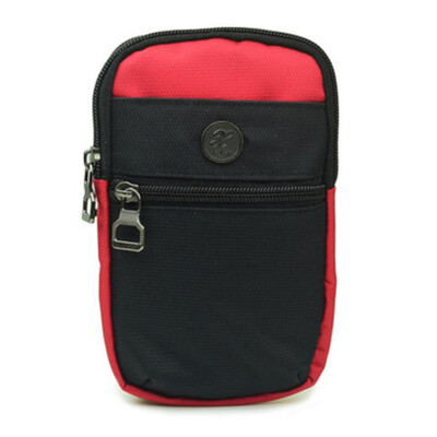 

1Pc Outdoor Men Bag Wear Belt Pockets Vertical Men Coin Purse Men Shoulder Bag