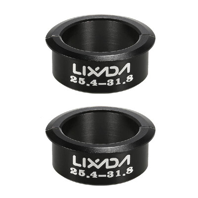

Lixada 2 Pairs Bicycle Handlebar Shim Aluminum Alloy Handlebar Conversion Adapter 254mm to 318mm