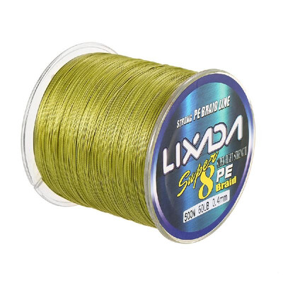 

Lixada 500M Super Strong Multifilament Polyethylene Braided Fishing Line 25LB to 60LB