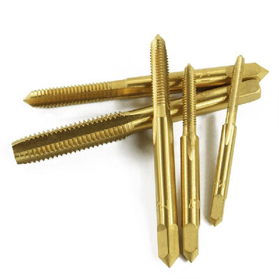 

5pcs HSS Metric Plug Hand Tapper Set Screw Thread Tap Drill Bit M3 M4 M5 M6 M8 For Machine Tools