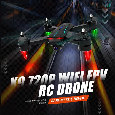 

X9 RC Drone with Camera 720P Wifi FPV for Beginner Training 20mins Flight Time Birthday Gift Altitude Hold RC Quadcopter