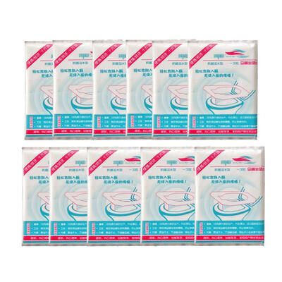 

10pcs Disposable Toilet Seat Cover Home Travel Bathroom Toilet Paper Pads