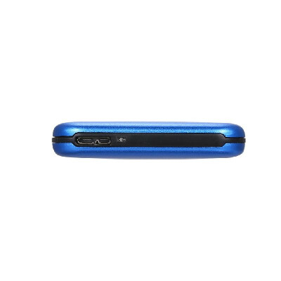 

25 Inch HDD Case USB30 to SATA HDD Converter Adapter External Case Hard Disk Drive Box External HDD EnclosureBlue