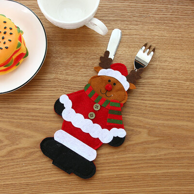 

〖Follure〗New Christmas Carriage Christmas Table Decorative Christmas TablewareAccessorieB