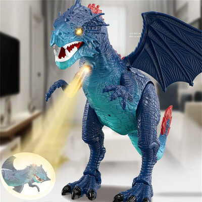 

Tailored Kids Interactive Walking Dinosaur Glowing And Music Childrens EducAtional Toy
