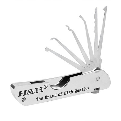 

〖Follure〗Portable Multi-Tool 7-in-1 Stainless Steel EDC Tool Set Practice Kit