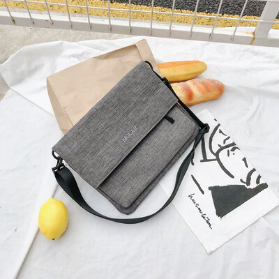 

Slantbag male&female couple personality fashion canvas mens bag student small backpack travel tide one-shoulder bag