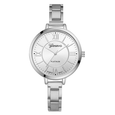 

Man Male Delicate Casual Alloy Quartz Watch Rome Scale Wrist Watches