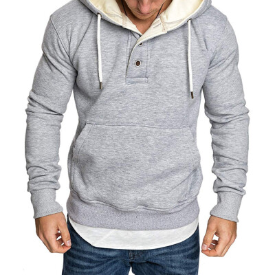 

Mens Sweater Long Sleeve Hoodie Tops Pullover Warm Sweatshirt Slim Fit Jacket