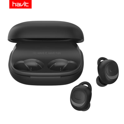 

HAVIT Bluetooth Earphone V50 TWS Mini Wireless Earbuds In-ear Sport IPX5 Waterproof with 2200mAh Box Rechargeable HeadphoneI93