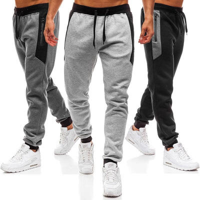 

Men Gym Sport Trousers Tracksuit Bottoms Skinny Sweat Casual Pant Jogger Fitness