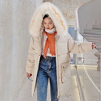

Toponeto Women Solid Casual Thicker Winter Warm Loose Jacket Long Overcoat