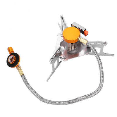 

Greensen 3500W Portable Outdoor Picnic Gas Burner Foldable Backpacking Camping Mini Metal Stove