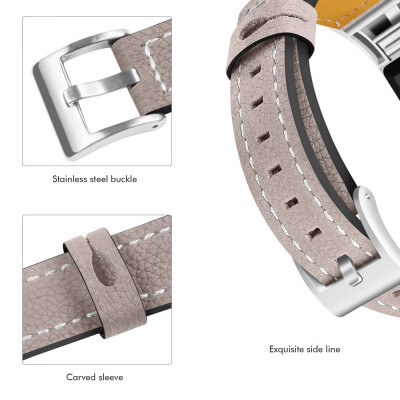 

〖Follure〗Replacement TPU Leather Band Strap Bracelet For Fitbit Charge 2