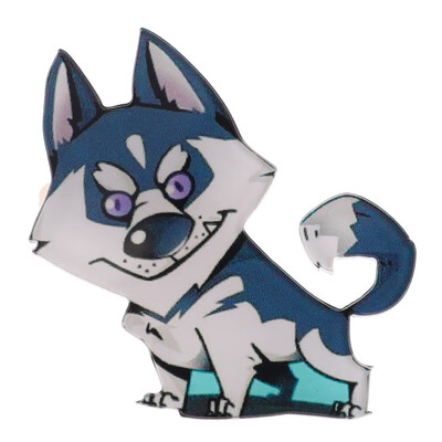 

Acrylic Cute Dog Brooches Women Bag Clothes Cartoon Teddy Husky Puppy Brooch Animal Badge Jewelry Best Gift Jewelry Gifts