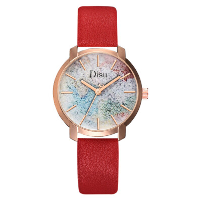 

Watch temperament simple ladies watch pu strap trend watch