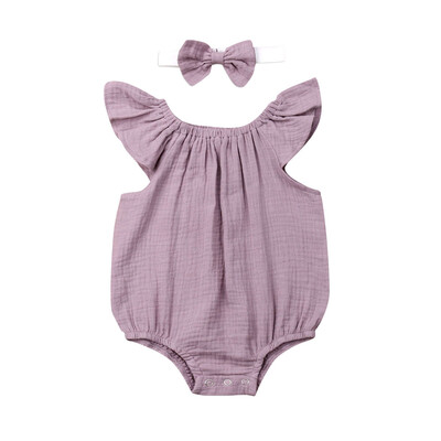 

Fashion Boy Girl Newborn Baby 100 Cotton Romper Sunsuit Jumpsuit Clothes Outfit
