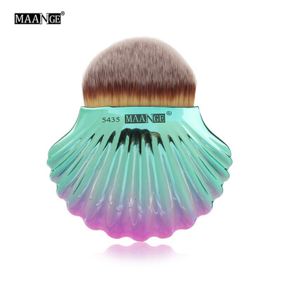 

Toponeto Newest Foundation Powder Makeup Brushes Shell Contour Powder Blush Brush Tools A