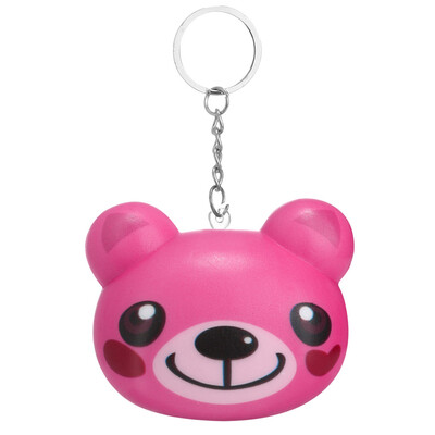 

Siaonvr Squishies Kawaii Cartoon Animal Slow Rising Cream Scented Keychain Stress Relief