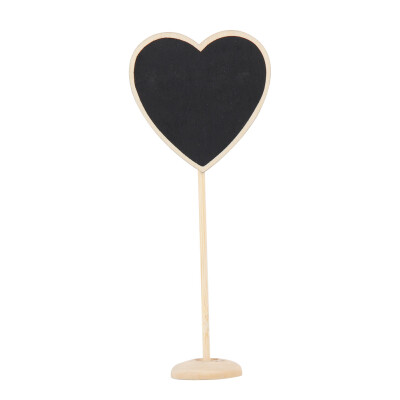 

12pcs Mini Retangle Chalkboard Blackboard Stand Wedding Lolly Party Tag