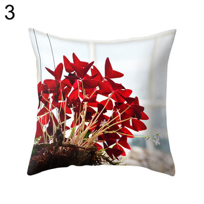 

Fresh Sun Flower Cactus Throw Pillow Case Cushion Cover Sofa Bed Car Cafe Decor