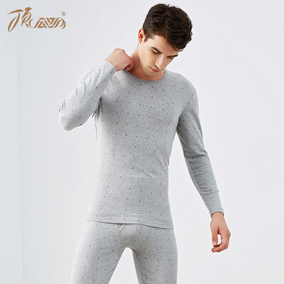 

Top melon autumn clothes long pants women 2018 new couple autumn clothes long pants comfortable youth thermal underwear cotton sweater set t90031-01031 Navy blue printing 185
