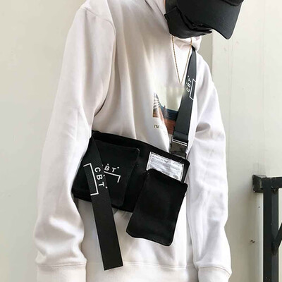 

Tailored Unisex Vintage Canvas Bag Shoulder Bag Messenger Bag Chest Bag Crossbody Bag