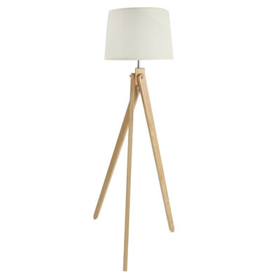 

New LED Tripod Floor Lamp Modern Design Wood Tall Standing Lamp no include Light Source