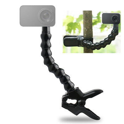 

Camera Holder Stand Flexible Clamp Mount Clip Adjustable Neck Arm Tube with 14 Inch Screw Photography Accessories for GoPro Hero