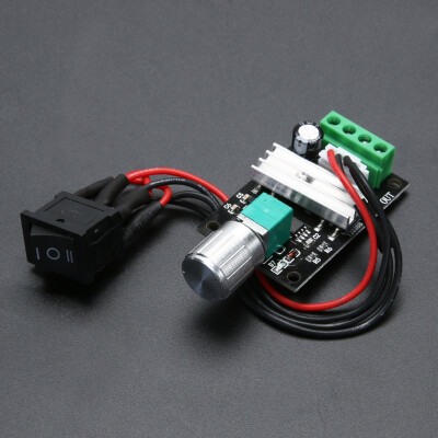 

6V 12V 24V 3A PWM DC Motor Speed Controller Forward Reverse w Switch