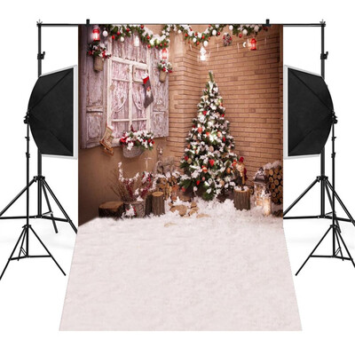 

Gobestart Christmas Backdrops Snowman Vinyl 3x5FT Lantern Background Photography Studio