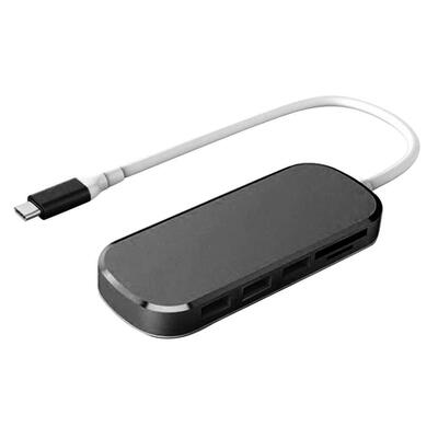 

6 in 1 USB C Hub Type C to USB 30 PD TF Card Reader Adapter for MacBook