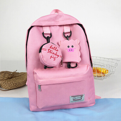 

Women Canvas Backpack Small Fresh Student Bag Campus Sports Backpack Travel Bag